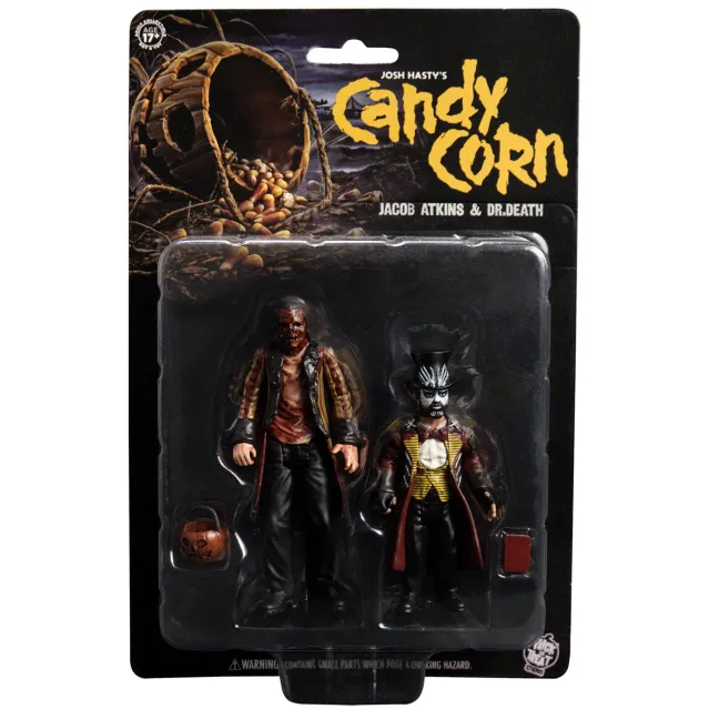 Trick Or Treat Studios Last Chance Items|Collectibles-Candy Corn - Jacob & Dr. Death - 3.75" Figure 2 Pack