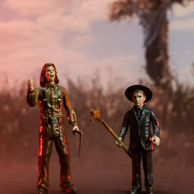 Trick Or Treat Studios Collectibles|Figures-Children of the Corn - Isaac & Malachai- 3.75" Figure 2 Pack