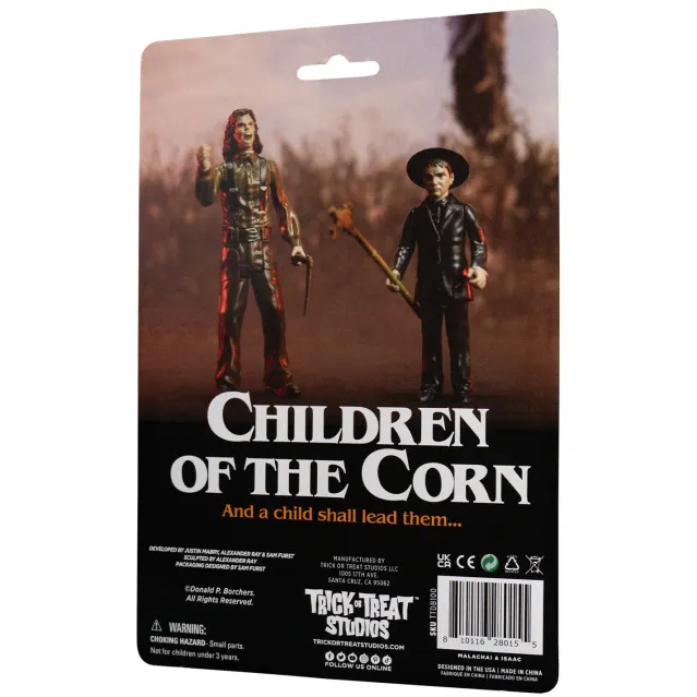 Trick Or Treat Studios Collectibles|Figures-Children of the Corn - Isaac & Malachai- 3.75" Figure 2 Pack
