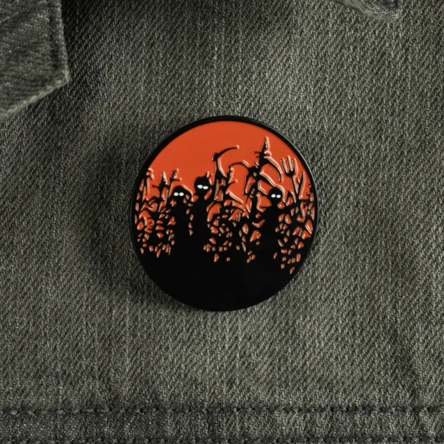 Trick Or Treat Studios Accessories & More-Children of the Corn - Silhouettes Enamel Pin