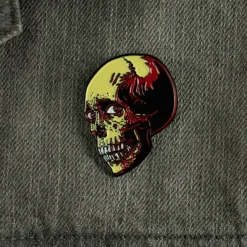 Trick Or Treat Studios Accessories & More-EVIL DEAD 2 - Poster Skull ENAMEL PIN