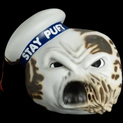 Trick Or Treat Studios Masks-Ghostbusters - Toasted Stay Puft Marshmallow Man Mask (Vinyl)