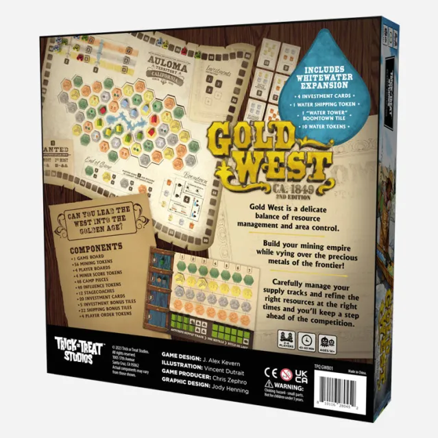 Trick Or Treat Studios Games & Puzzles-Gold West
