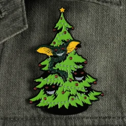 Trick Or Treat Studios Accessories & More-Gremlins - Christmas Tree Enamel Pin