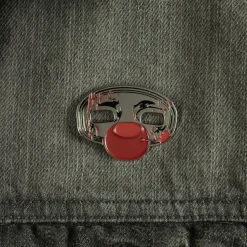 Trick Or Treat Studios Accessories & More|Masks-Halloween 4 - Jamie Lloyd Clown Mask Enamel Pin