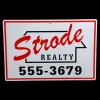 Trick Or Treat Studios Home & Decor-Halloween 1978 - Strode Realty Metal Sign