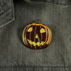 Trick Or Treat Studios Accessories & More-Halloween - Halloween Pumpkin Enamel Pin