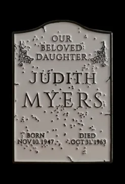Trick Or Treat Studios Accessories & More-Halloween - Judith Myers Tombstone Enamel Pin