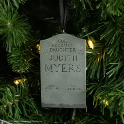 Trick Or Treat Studios Home & Decor-Holiday Horrors - Halloween (1978) - Judith Myers Tombstone Ornament