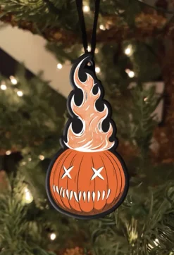 Trick Or Treat Studios Home & Decor-Holiday Horrors - Trick 'r Treat Sam O'Lantern Pumpkin Metal Ornament