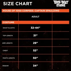 Trick Or Treat Studios Costumes & Props-House of 1000 Corpses - Captain Spaulding Costume