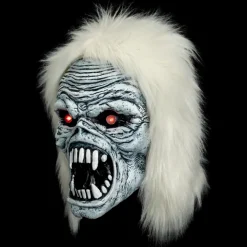 Trick Or Treat Studios Masks-Iron Maiden - Bass Beast Mask with Light Up Eyes (Vinyl)