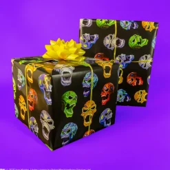 Trick Or Treat Studios Wrapping Paper|Home & Decor-Iron Maiden - Nights of the Dead Wrapping Paper