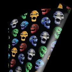 Trick Or Treat Studios Wrapping Paper|Home & Decor-Iron Maiden - Nights of the Dead Wrapping Paper
