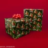 Trick Or Treat Studios Wrapping Paper|Home & Decor-Misfits - Crimson Cringle Wrapping Paper