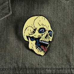 Trick Or Treat Studios Accessories & More-Return of the Living Dead - Party Time Skeleton Enamel Pin