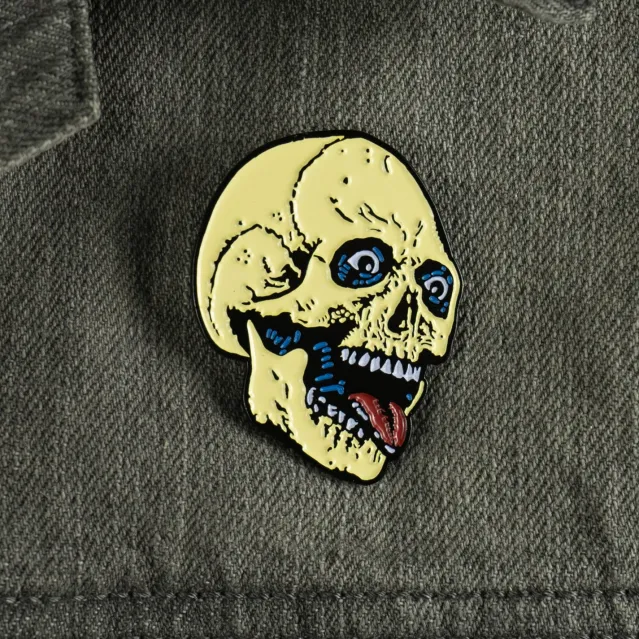 Trick Or Treat Studios Accessories & More-Return of the Living Dead - Party Time Skeleton Enamel Pin