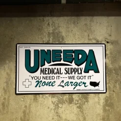 Trick Or Treat Studios Home & Decor-Return of the Living Dead - UNEEDA Medical Supply Metal Sign