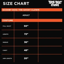 Trick Or Treat Studios Costumes & Props-Scooby Doo - The Ghost Clown Costume