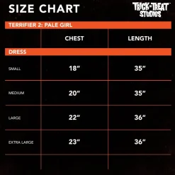 Trick Or Treat Studios Costumes & Props-Terrifier 2- Pale Girl Costume