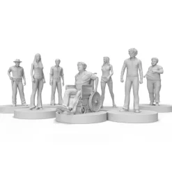 Trick Or Treat Studios Games & Puzzles|Figures-The Texas Chainsaw Massacre (1974) - Miniatures