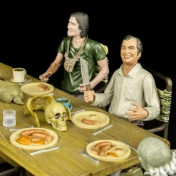 Trick Or Treat Studios Figures|Collectibles-The Texas Chainsaw Massacre (1974) - Dinner Scene Playset