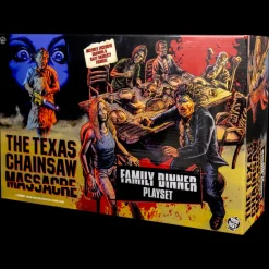 Trick Or Treat Studios Figures|Collectibles-The Texas Chainsaw Massacre (1974) - Dinner Scene Playset