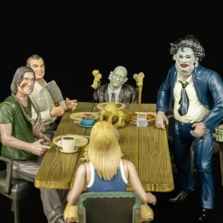 Trick Or Treat Studios Figures|Collectibles-The Texas Chainsaw Massacre (1974) - Dinner Scene Playset