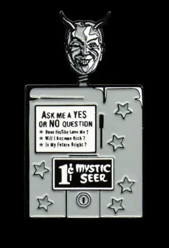 Trick Or Treat Studios Accessories & More-The Twilight Zone - Mystic Seer Machine Enamel Pin