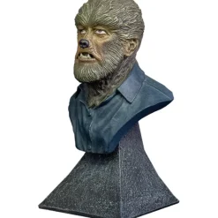 Trick Or Treat Studios Collectibles-The Wolf Man Mini Bust