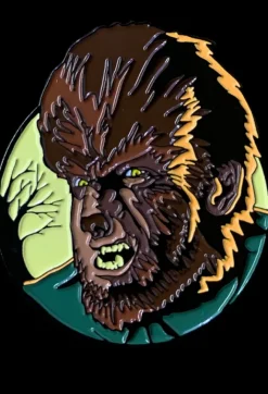 Trick Or Treat Studios Accessories & More-The Wolfman Enamel Pin