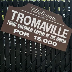 Trick Or Treat Studios Last Chance Items|Home & Decor-Toxic Avengers - Tromaville Wood Sign