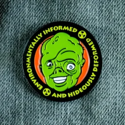 Trick Or Treat Studios Accessories & More-Toxic Crusaders - Environmentally Informed Enamel Pin