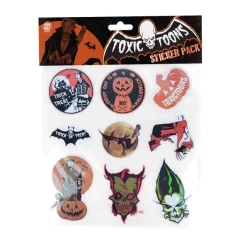 Trick Or Treat Studios Last Chance Items|Accessories & More-Toxictoons Sticker Pack (9 ct)