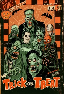 Trick Or Treat Studios Accessories & More|Costumes & Props-Trick or Treat Bag - Live Monsters Bag