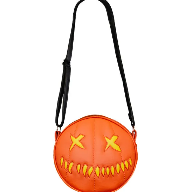 Trick Or Treat Studios Accessories & More-Trick r Treat Sam O Lantern Bag - Lit (Yellow)